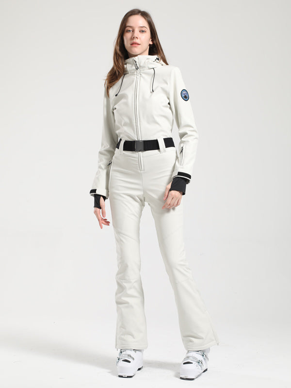 Women's Gsou Snow Classic Belted Flare Ski Suit