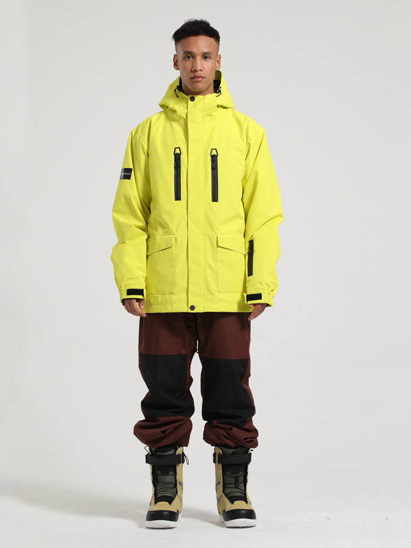 Men's Gsou Snow Mountain Ranger Snow Jacket & Pants Sets