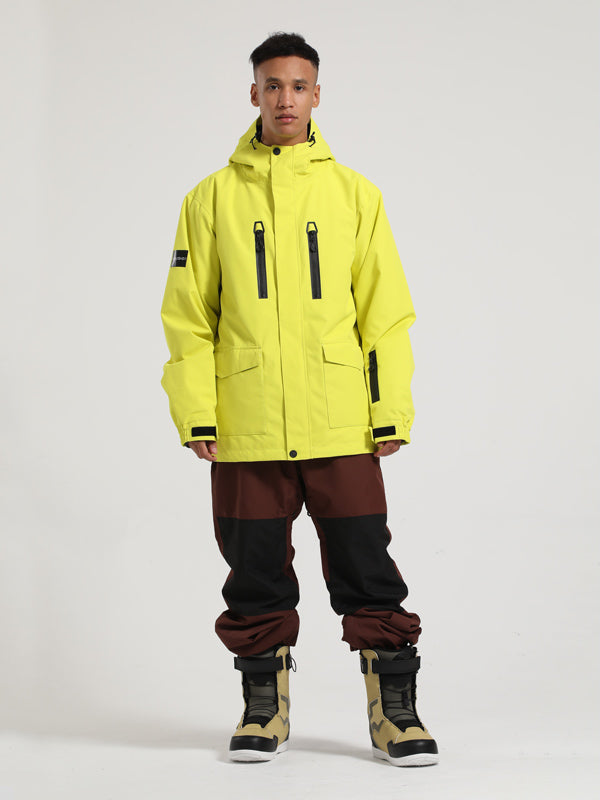 Men's Gsou Snow Mountain Ranger Snow Jacket & Pants Sets