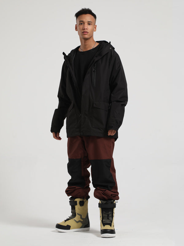 Men's Gsou Snow Mountain Ranger Snow Jacket & Pants Sets