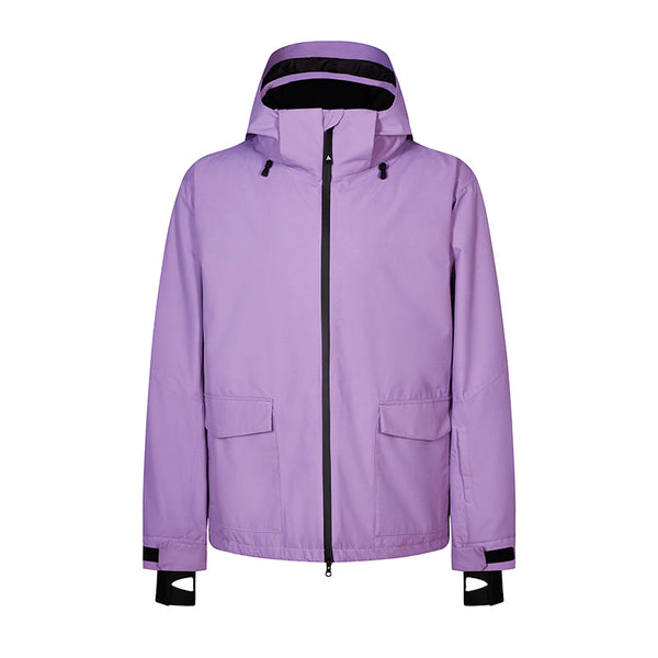 Women's Air Pose Vibrant Purple Snow Winter Snowboard Jacket