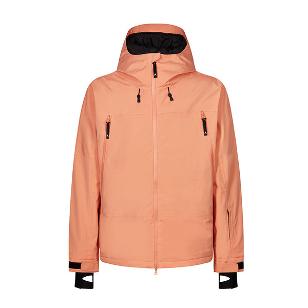 Women's Air Pose Vibrant Orange Snow Winter Snowboard Jacket