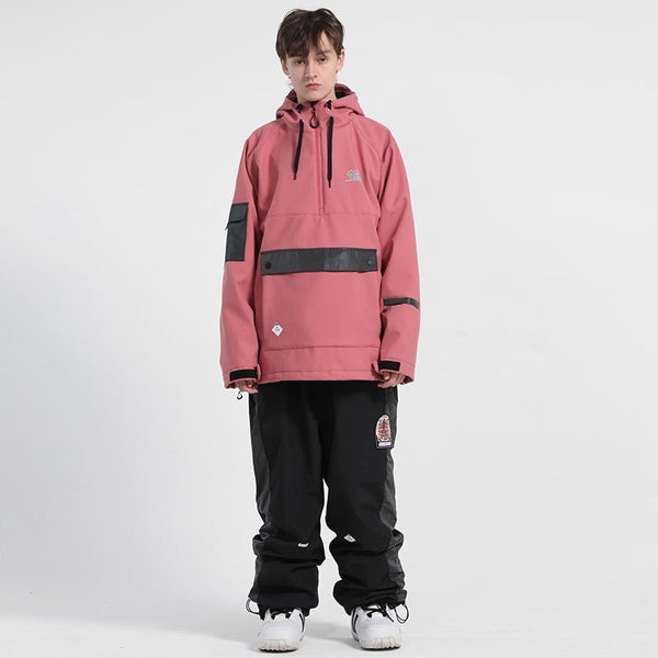 Herren Unisex Superb Neon Glimmer Schneeanzug Jacke & Hose Set