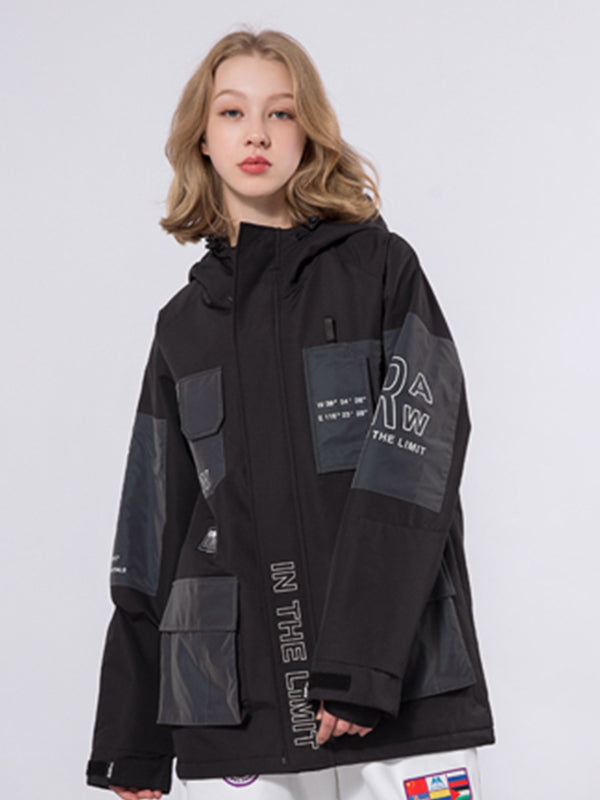 Women's RAWRWAR Winter Space Cargo Snowboard Jacket