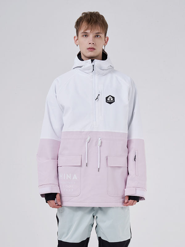 Women's RAWRWAR Winter Infinity Colorblock Parka Snow Jacket