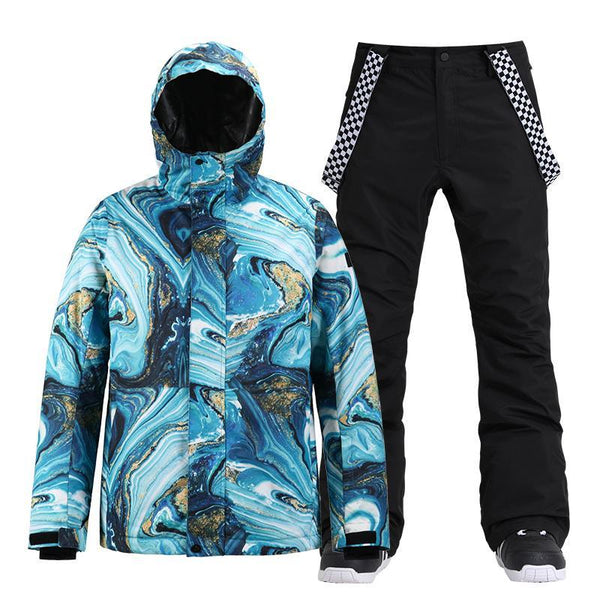 Herren SMN Berg Snow Shred Freistil Zweiteiliger Schneeanzug