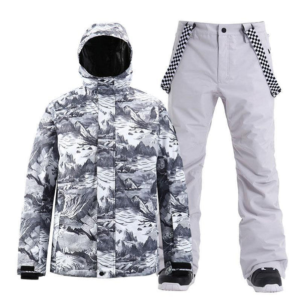 Herren SMN Berg Snow Shred Freistil Zweiteiliger Schneeanzug