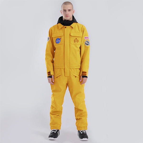 Herren SMN Slope Star Nasa Icon Winter Einteiler Schneeanzüge
