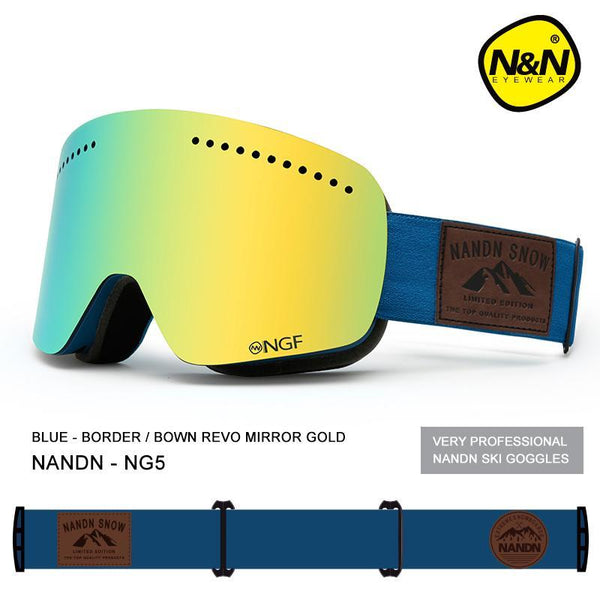 Infiniti Unisex Nandn Snowboard Frameless Goggles
