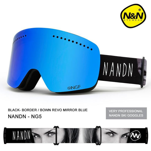 Infiniti Unisex Nandn Snowboard Frameless Goggles