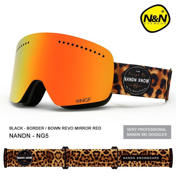 Infiniti Unisex Nandn Snowboard Frameless Goggles