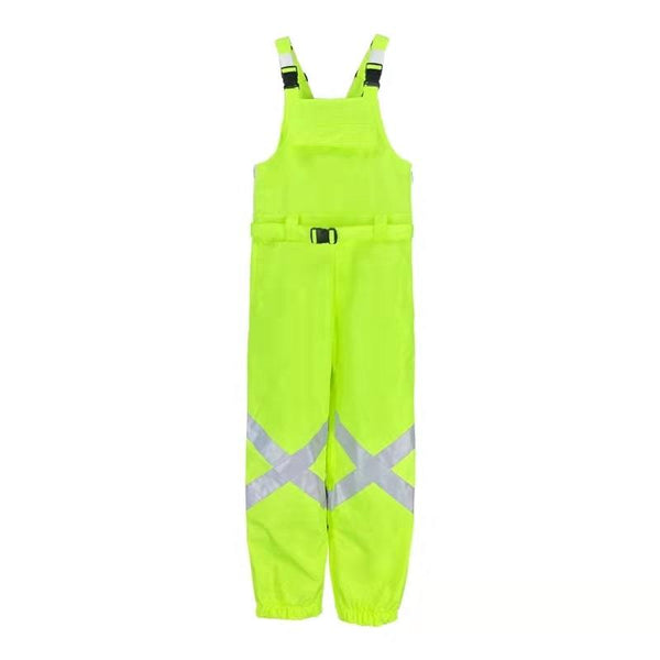 Men's Unisex North White Rosco Reflective Ski Pants Snow Bibs