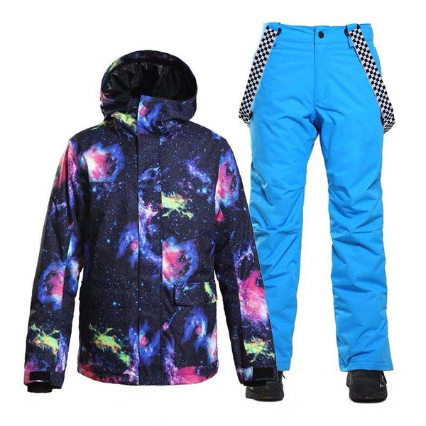 Men's SMN Winter Skylight Free Ski Suits - snowverb