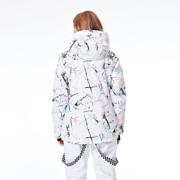 Women's SMN 5k Colorful Metropolis Ski Jacket - snowverb
