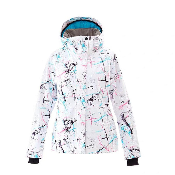 Women's SMN 5k Colorful Metropolis Ski Jacket - snowverb