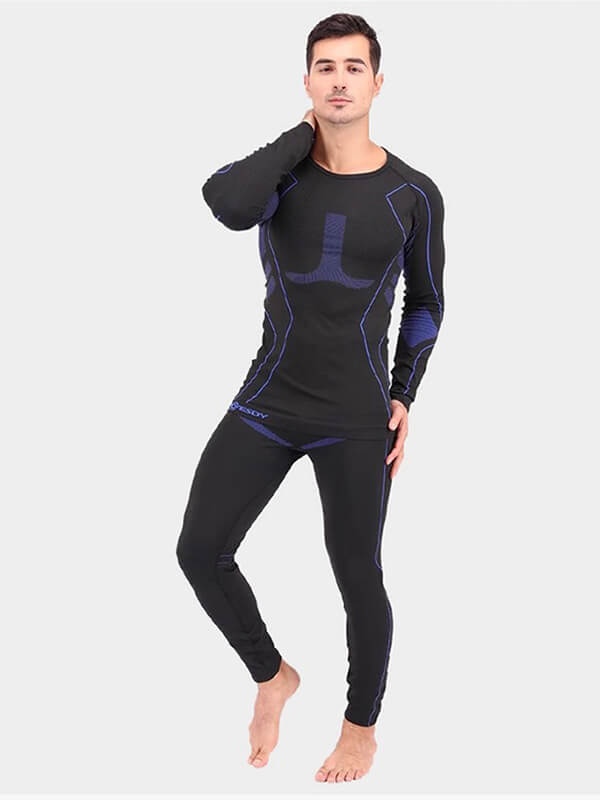 John Snow Winter Warmers Fleece-Thermo-Baselayer-Set für Herren