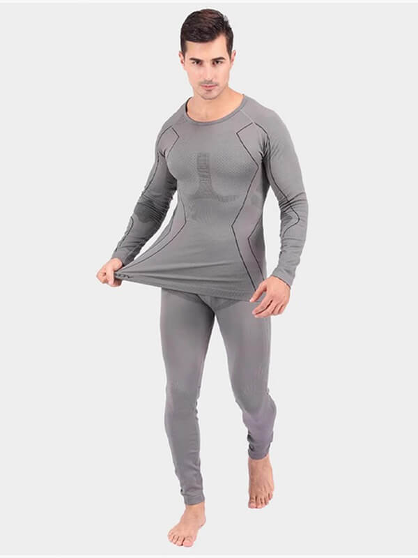 John Snow Winter Warmers Fleece-Thermo-Baselayer-Set für Herren