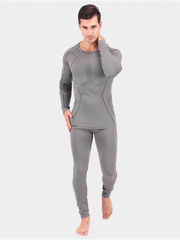 John Snow Winter Warmers Fleece-Thermo-Baselayer-Set für Herren