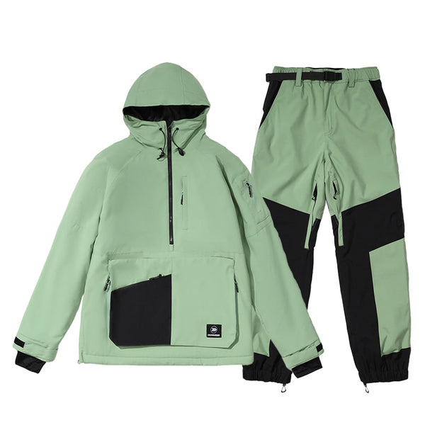 Herren Mountain Pro Anorak wasserdichter Schneeanzug