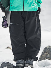 John Snow ChillMotion Allwetter-Snowboardhose für Damen, Baggy Cargo