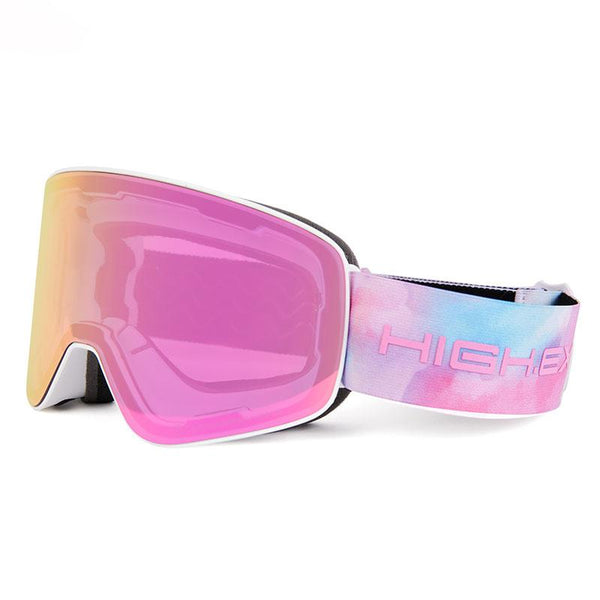 Hochwertige Unisex-Ski- und Snowboardbrille mit niedlichen Tiermotiven