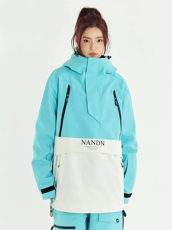 Damen-Snowboard-Anorakjacke Nandn Happy Holidays