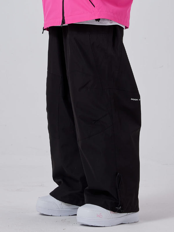 Dook Snow Super Baggy Cargo Snowboardhose für Herren