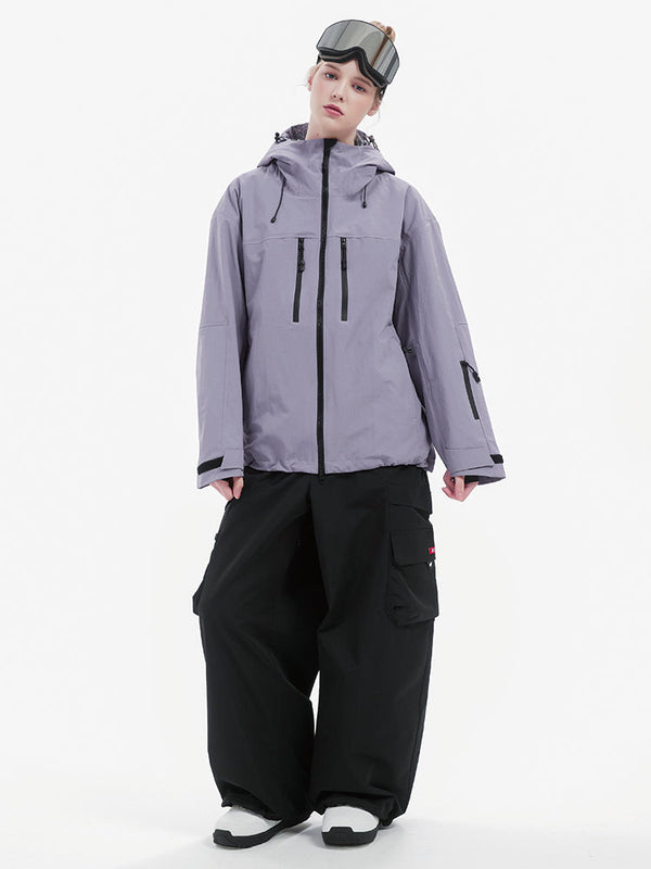 Strapazierfähiger Mountain Pro Allwetter-Thermo-Schneeanzug für Damen, 3-lagig