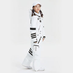 Unisex-Snowboardanzug für Kinder mit hohem Tragekomfort und stylischem NASA-Design