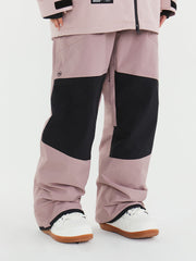 Nandn Colorblock Mountain Top Schneehose für Damen