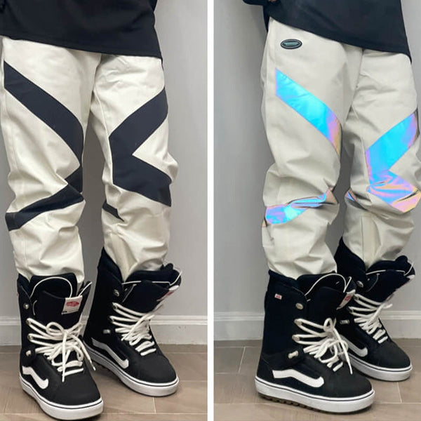 John Snow X-Streifen Leicht reflektierende Schneehose für Damen