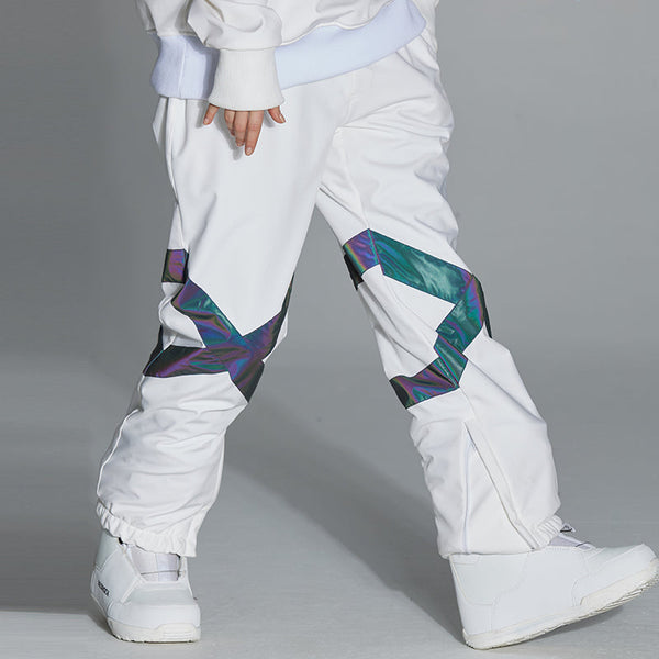 Unisex Arctic Queen Glimmer Neon Light Cross X Schneehose für Damen und Herren