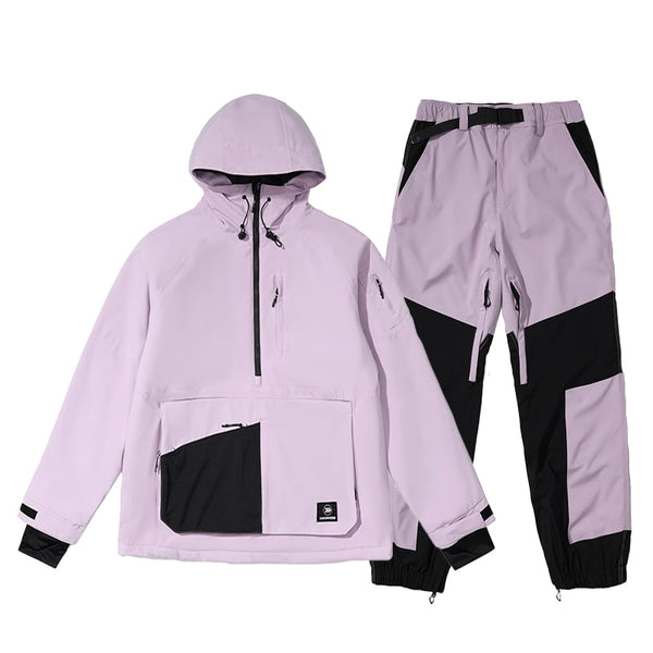 Herren Mountain Pro Anorak wasserdichter Schneeanzug