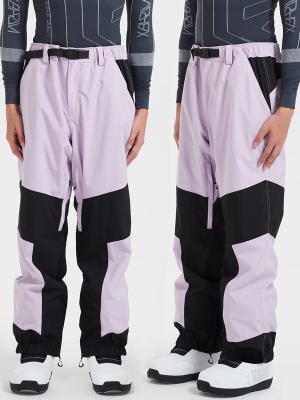 Mountain Pro Herren-Snowboardhose, wasserdicht, zweifarbig, mit Einsätzen