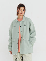 Damen-Coachjacke im Basic-Stil von Nandn