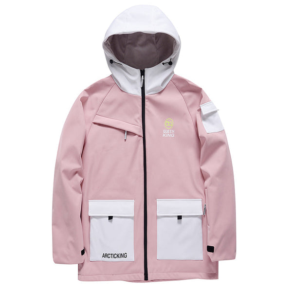 Arctic King & Queen Herren-Bergabenteuer-Schneejacke