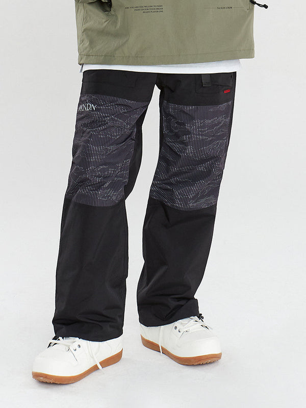 Nandn DWR Atmungsaktive Snowboardhose für Herren