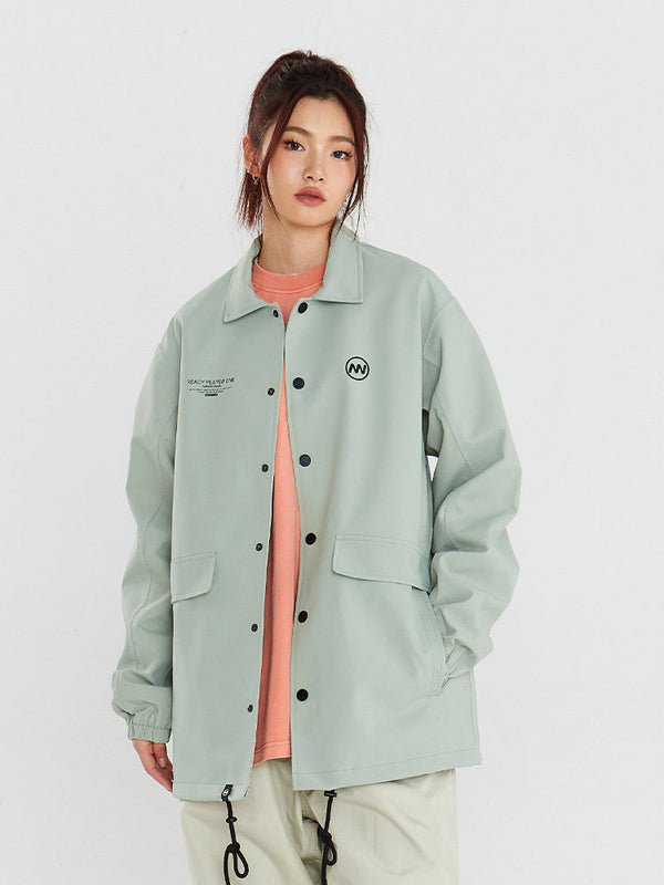Herren-Coachjacke im Basic-Stil von Nandn