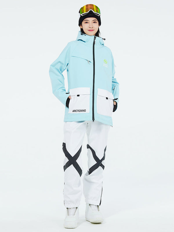 Arctic King & Queen Damen-Skijacken und -hosen für Bergabenteuer