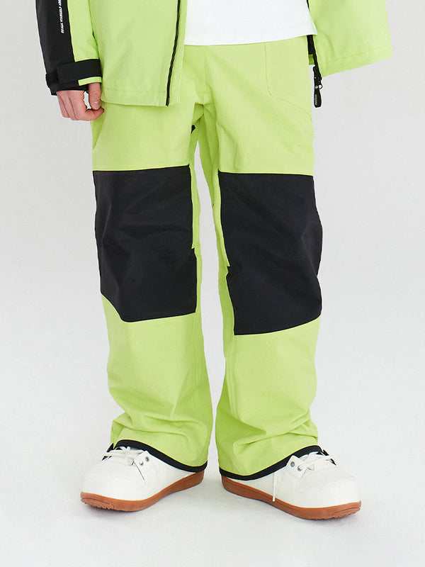Nandn Colorblock Mountain Top Schneehose für Herren