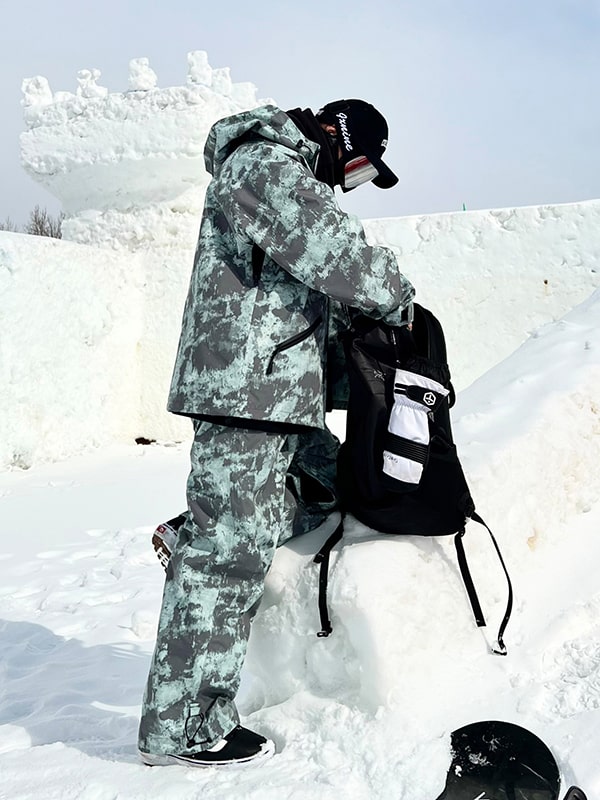 North White Snowsafari Jacken- und Hosen-Set für Herren