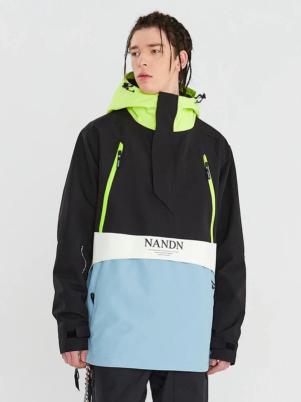 Damen-Snowboard-Anorakjacke Nandn Happy Holidays