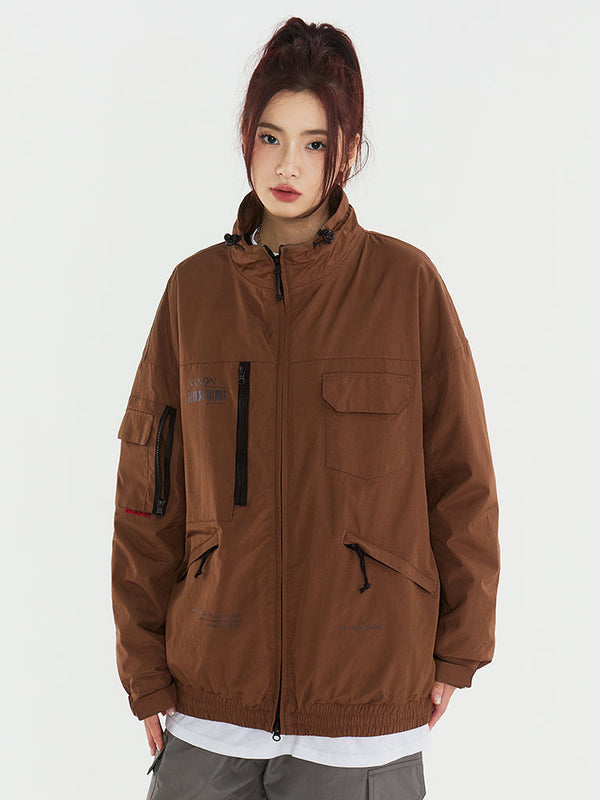 Nandn DWR Atmungsaktive Snowboardjacke für Damen