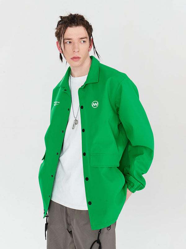 Herren-Coachjacke im Basic-Stil von Nandn