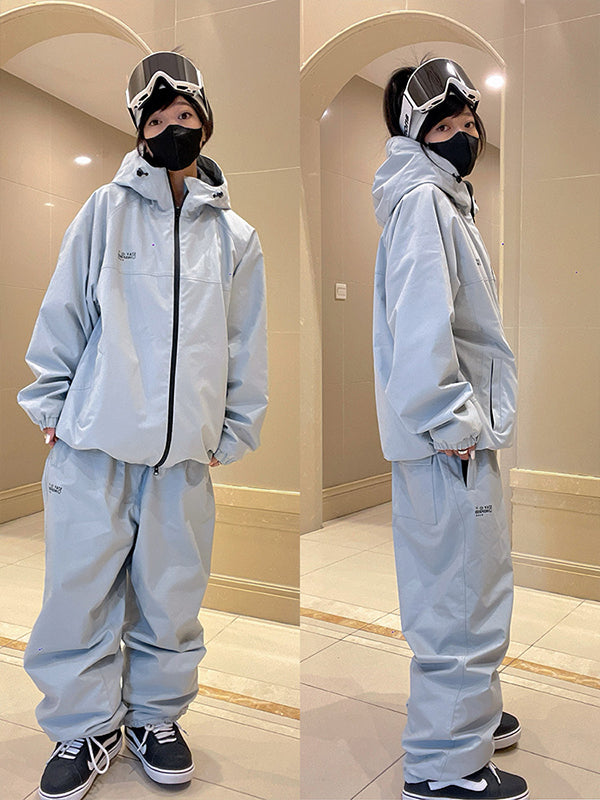 John Snow Damen-Schneeanzug, wasserdicht, zweiteilig, für Outdoor-Sportarten und alle Wetterbedingungen