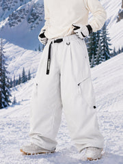 Pantalon de snowboard cargo oversize TerrainFlex Freestyle pour homme – Édition Crew