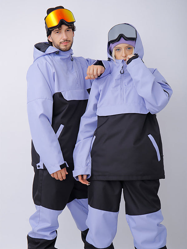 Snowshred Alpine Ranger Colorblock Anorak-Schneejacke für Herren