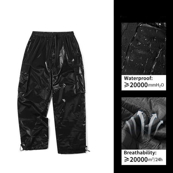 Damen-Skihose Ld Ski Black Paint Graphene 3L