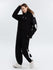 Arctic Queen Stripe Mountain Infinity Einteiler-Schneeanzug für Damen, Ski-Overall