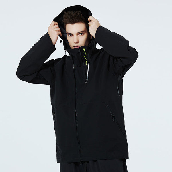 Funktionsfähige Softshell-Schneejacke für Herren